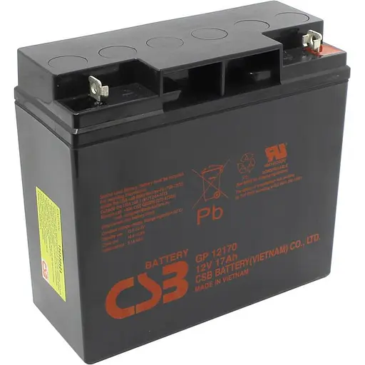 Акумуляторна батарея CSB 12V 17AH AGM (GP12170)