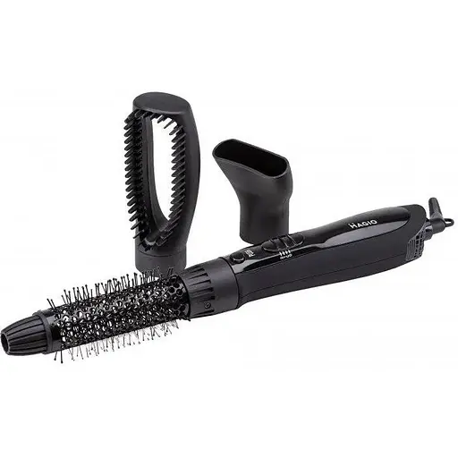 Фен-щітка-браш Magio MG-558 3 в 1 стайлер для укладки накрутки об'єму та розчісування волосся - фото 1
