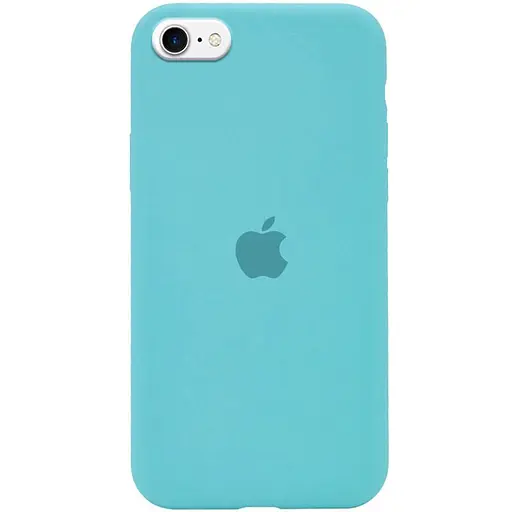 Чехол Epik Silicone Case Full Protective AA для Apple iPhone SE 2020/7/8 4.7 Бирюзовый/Marine Green