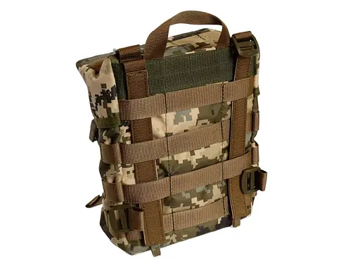 Тактична ранцева сумка сухарка Армійський підсумок військовий універсальний для ЗСУ  - фото 5