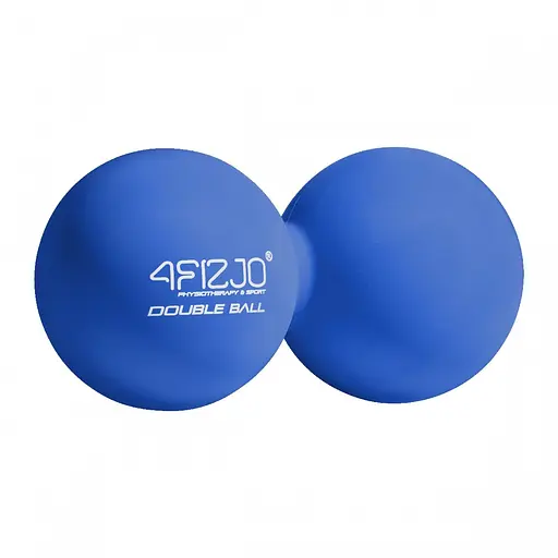 Масажний м'яч подвійний 4FIZJO Lacrosse Double Ball 6.5 x 13.5 см Blue 4FJ0323 (P-5907739314321) - фото 1