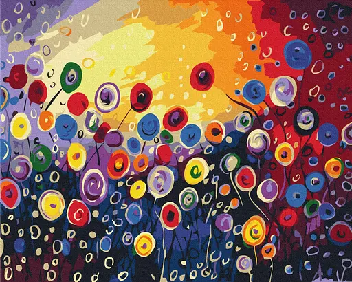 Картина за номерами на підрамнику Brushme Сад фантазій