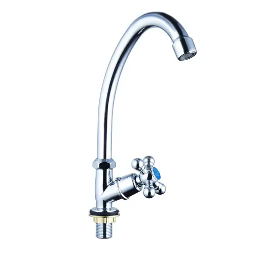 Змішувач для кухні Zegor DMX14-A605 монокран одновентельний 30412 - фото 1