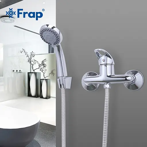 F2003 Змішувач для душу Ø40 Frap 1/10 Хром - фото 6