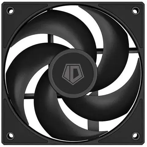 Вентилятор 120 мм ID-Cooling AS-120-K 120x120x25 мм 300-2000 об/хв <27.2 дБ 4-pin (PWM) 58CFM гідравлічний підшипник - фото 1