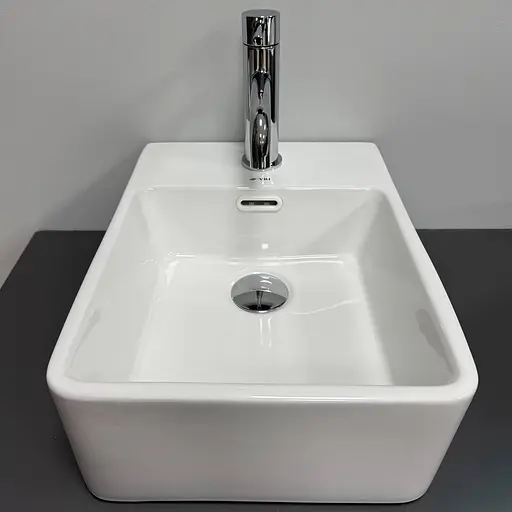 Умивальник VBI Gela white накладний підвісний VBI-015624, Білий - фото 5