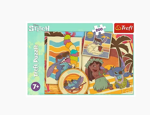 Пазли - "Музичний світ. Ліло і Стіч" 200 елементів 13304 Trefl, в коробці (5900511133042) - фото 3