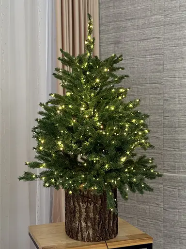 Світлодіодна гірлянда Роса 50 метрів тепле біле світло зелений провід 500 LED 8 режимів з пультом - фото 5