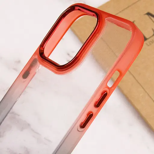 Чохол Epik TPU+PC Fresh sip series для Apple iPhone 13 Pro 6.1 Чорний/Червоний - фото 4