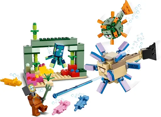 Конструктор Minecraft Битва вартових на 255 деталей (11809) - фото 4