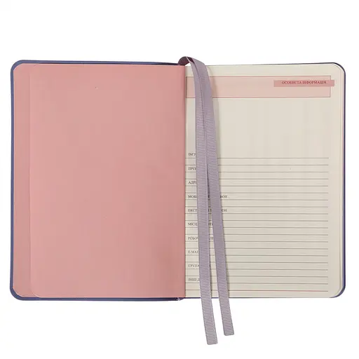 Дневник А6 Leo Planner недатированный Tenero мягкий 320 страниц (252711) - фото 6