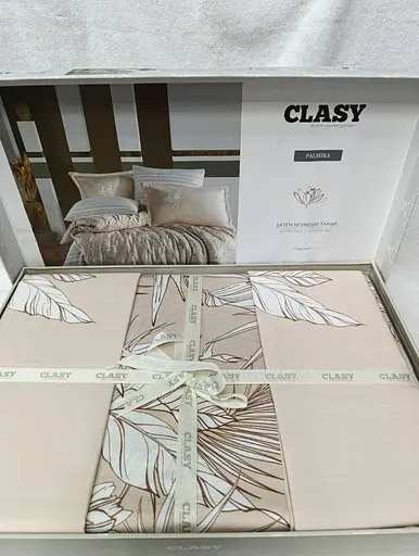 Постільна білизна Palm Сатин Clasy pbe0051032 - фото 2