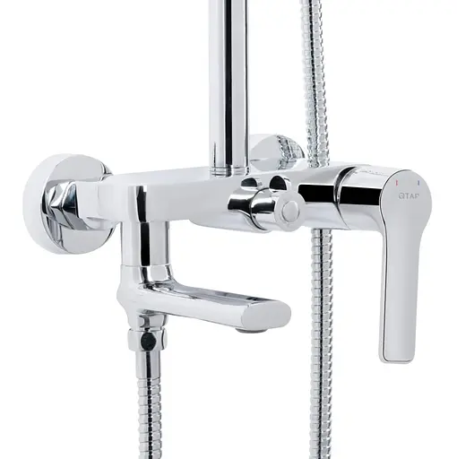 Душевая система универсальная Qtap TAUrus Chrome QTTAU111CRM45665 - фото 2