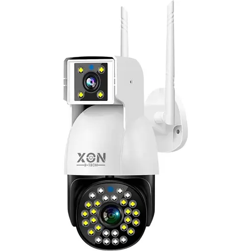 IP-камера поворотна з подвійним об'єктивом XON SmartCam Wi-Fi 1080P Білий (KCWEW22VW 7492)