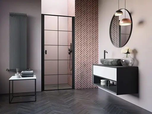 Душевые двери Radaway Nes Black DWJ I Factory 80 см 10026080-54-55R - фото 2