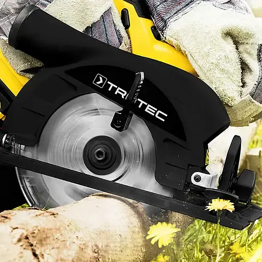 Пила циркулярная аккумуляторная Trotec PCSS 10-20V с кейсом (DAS302848) - фото 8