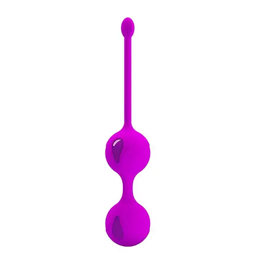Вагинальные шарики Pretty Love Kegel Tighten Up II, 16.3 см, фиолетовый - фото 3