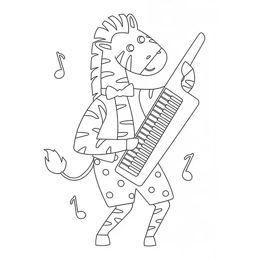 Розмальовка Vivat Тваринки на концерті (1769076) - фото 4