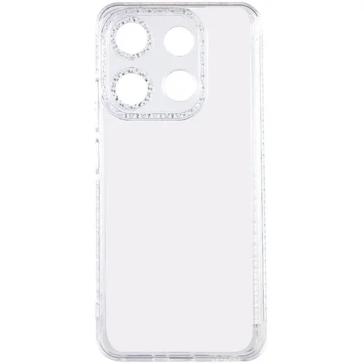 Чехол Epik TPU Starfall Clear для Tecno Pop 7 Прозрачный - фото 3