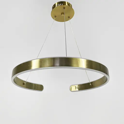 Підвісна латунна люстра Spiral Rings Ø 60 см | Арт. A247-600 AB | Line F - фото 5
