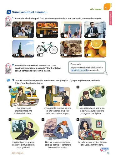 Progetto Italiano Junior Nuovo 3 Libro & Quaderno + audio + video (QR code) - фото 11