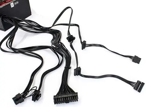 Блок живлення GameMax 600W Black fan 120mm GM-600B (GM-600B) Б/в - фото 5