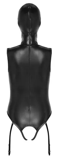 Костюм БДСМ Bad Kitty Naughty Toys Body With Head Mask XL чорний - фото 3