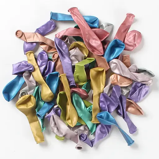 Шарик воздушный латексный 30 см (50) металлик золото, IDEA7-DL-029 - фото 5