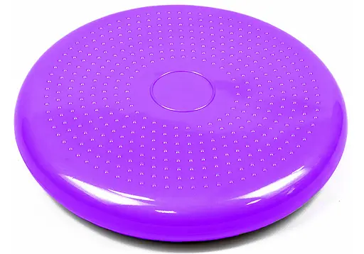 Балансировочная подушка массажная EasyFit фиолетовая (EF-1840-V) - фото 2