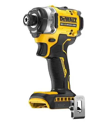 Шуруповерт ударный аккумуляторный DeWalt безщеточный без АКБ и ЗУ (DCF860NT) - фото 1