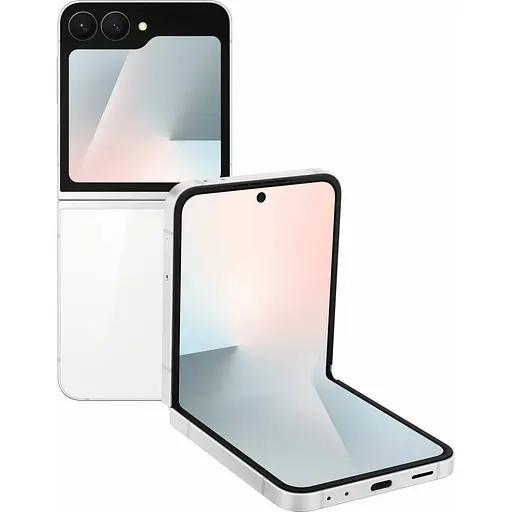 Смартфон Samsung Galaxy Flip7 FE 8/128GB White (SM-F761BZWG) - фото 1