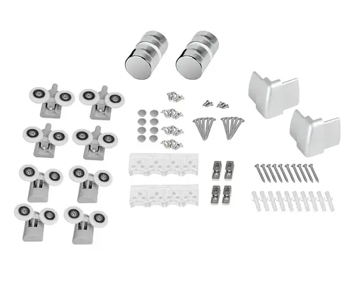 Набор Lidz Душевая кабина Wawel SC80x80.SAT.LOW.GR, квадратная, стекло тонированное 4 мм + Душевой поддон Kapielka ST80x80x14 - фото 7