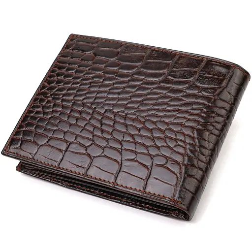 Мужской кожаный кошелек Canpellini 12х9.6х2 см acs0025591 - фото 2