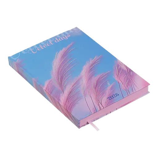 Щоденник датований Buromax Only 2026 поліграфічний A5 світло-рожевий (BM.2183-43) - фото 3