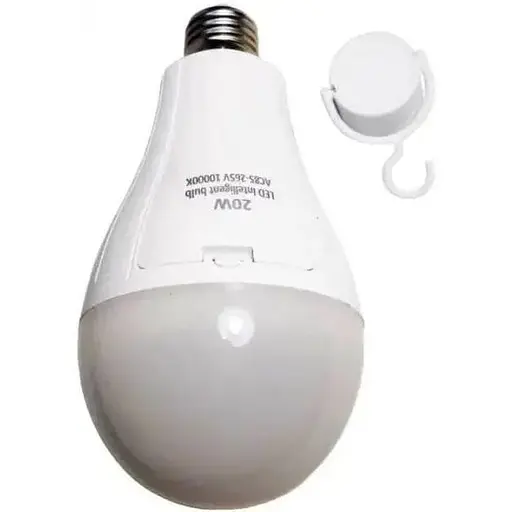 Фонарь лампа аккумуляторная Rainberg E27 P920 для кемпинга 20 Вт - фото 1