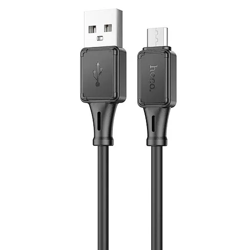 Кабель Hoco Micro USB Assistant silicone charging data cable X101 1 м 2.4A - фото 2