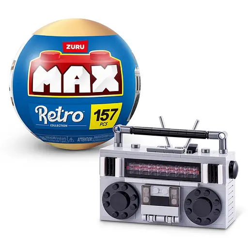 Конструктор в капсуле Max серии "Retro" S1 - Кассетный магнитофон