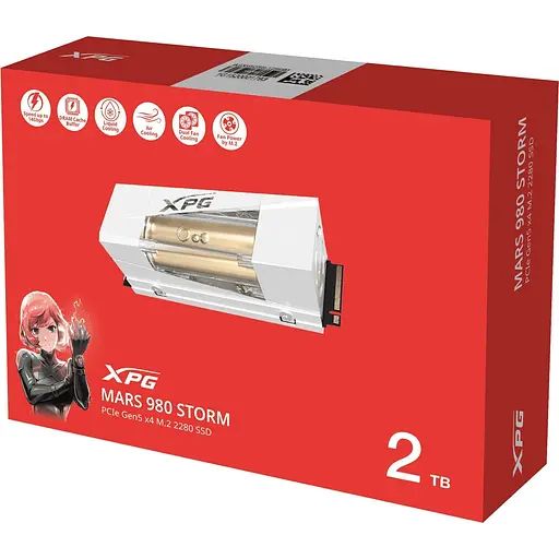 SSD накопитель ADATA XPG Mars 980 Storm 2TB (SMAR-980S-2TCI) [142424] - фото 7