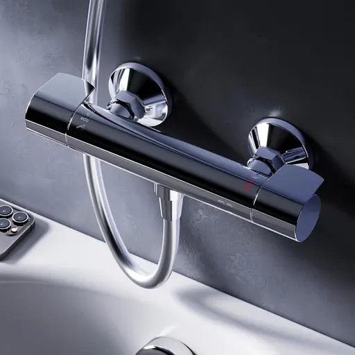 Термостат для душа Am.Pm X-Joy F85A40000 Хром - фото 2