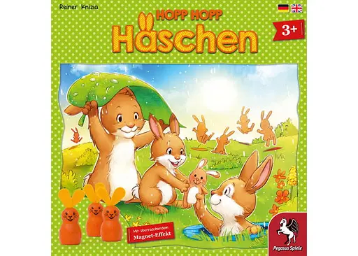 Настольная игра Pegasus Spiele Прыг-скок, Кролик (Hopp Hopp Haschen) (англ., нем.) (PS031) - фото 2