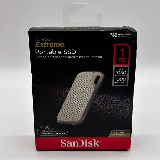 Зовнішній SSD накопичувач (портативний диск) SanDisk Extreme Portable V2 1 TB (SDSSDE51-1T00-AW25) - фото 4