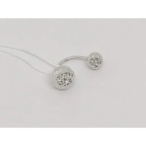 Золота сережка-пірсинг Favoritum. 310129_7_Б_А - фото 2