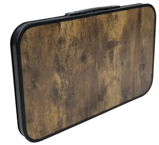 Стол Bo-Camp Woodbine Compact 56x34 см Black/Wood look (1404190) (DAS303264) - фото 8