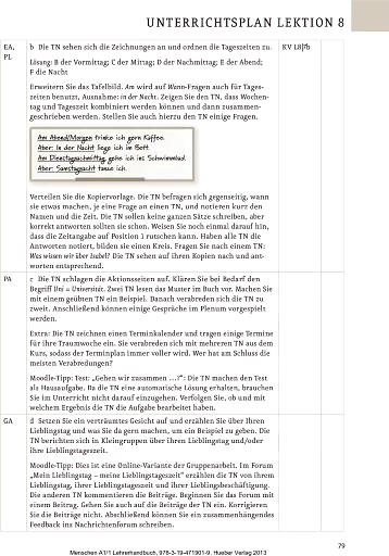 Menschen A1/1. Lehrerhandbuch - фото 22