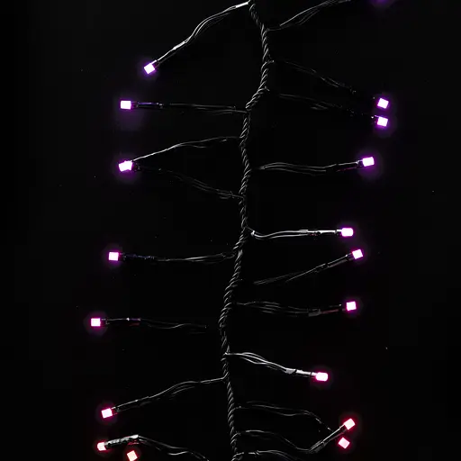 Twinkly Smart LED Гірлянда Twinkly Cluster RGB, 400, Gen II, IP44 кабель чорний - фото 6