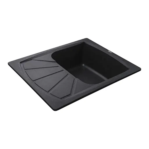Гранитная мойка Globus Lux Tana графит 650x500 мм А0001, Графит - фото 2