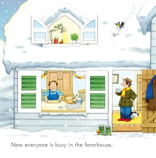 FYT Poppy and Sam's Lift-the-Flap Christmas with Advent Calendar - фото 4