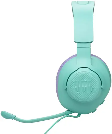 Наушники JBL игровые QUANTUM 100M2 ( QTUM100M2CYN) мятные (Cyan) - фото 6