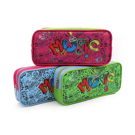 Пенал Music, 19x7x4 см, 0149P (в ассортименте) - фото 2
