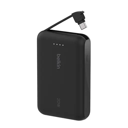 Акумулятор портативний Belkin BoostCharge 10000 mAh 20W Black (BPB021HQBK) - фото 3